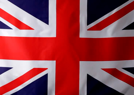 Farmacia Mirón bandera británica 