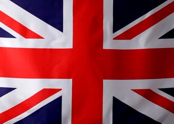 Farmacia Mirón bandera británica 